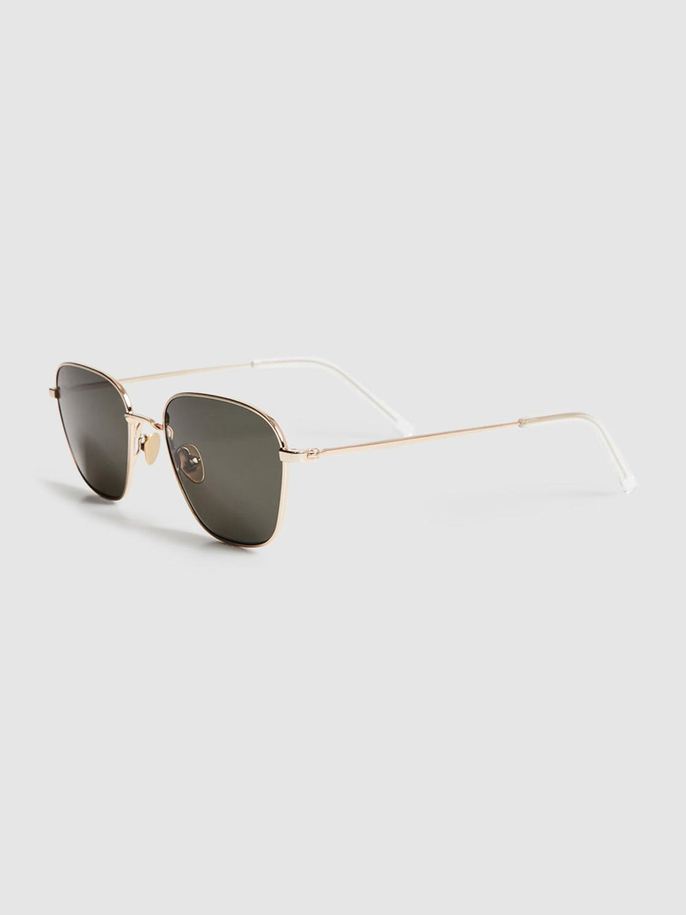 Reiss Sunglasses | Otis Monokel Eyewear Squared Sunglasses Black - Men