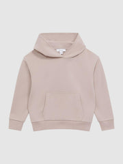 Reiss Sweats & Hoodies | Alexander Oversized Cotton Jersey Hoodie Fern Green - Children