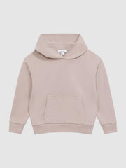 Reiss Sweats & Hoodies | Alexander Oversized Cotton Jersey Hoodie Fern Green - Children
