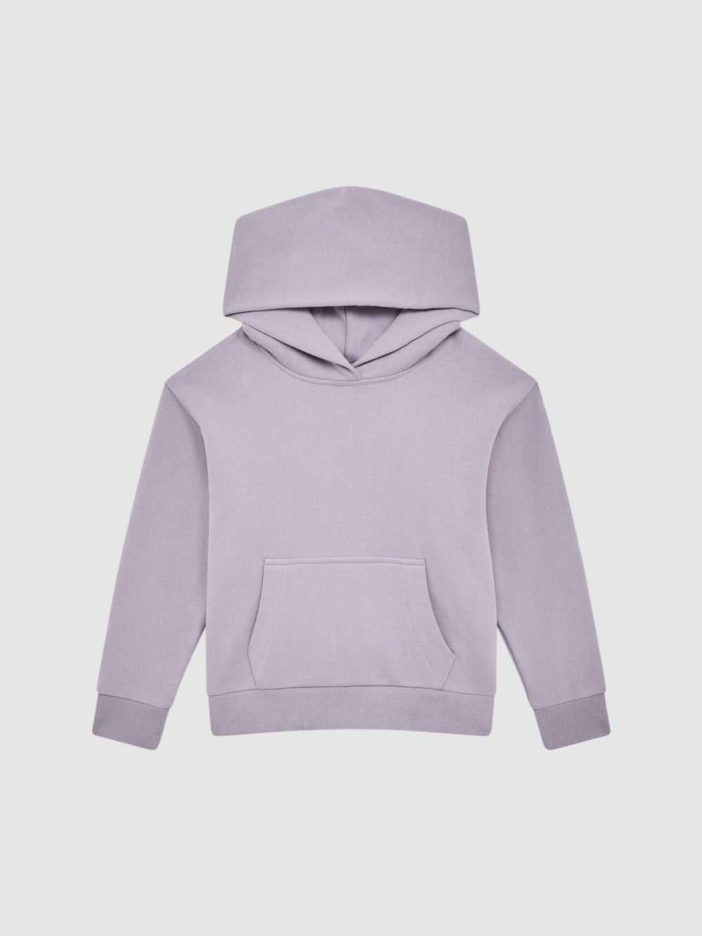 Reiss Sweats & Hoodies | Alexander Oversized Cotton Jersey Hoodie Lilac - Children