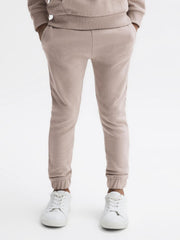 Reiss Sweats & Hoodies | Ali Garment Dye Jersey Joggers Fern Green - Children