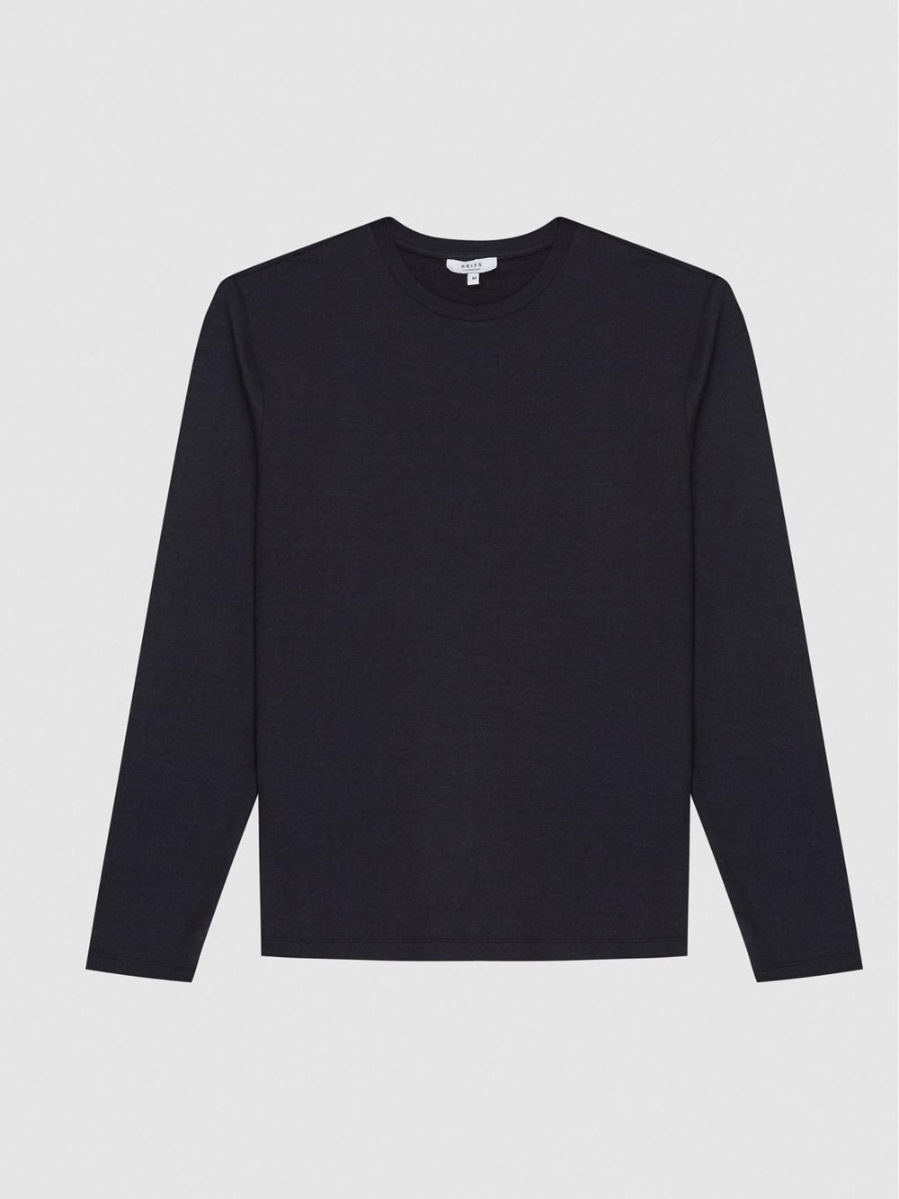 Reiss Sweats & Hoodies | Armstrong Crew Neck Jersey Top Charcoal - Men