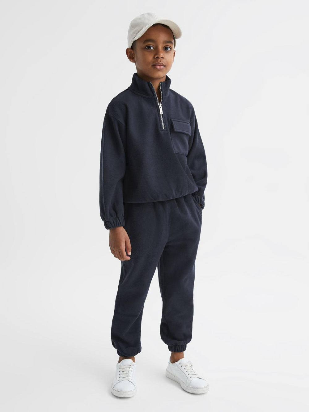 Reiss Sweats & Hoodies | Bear Micro Fleece Joggers Navy - Children