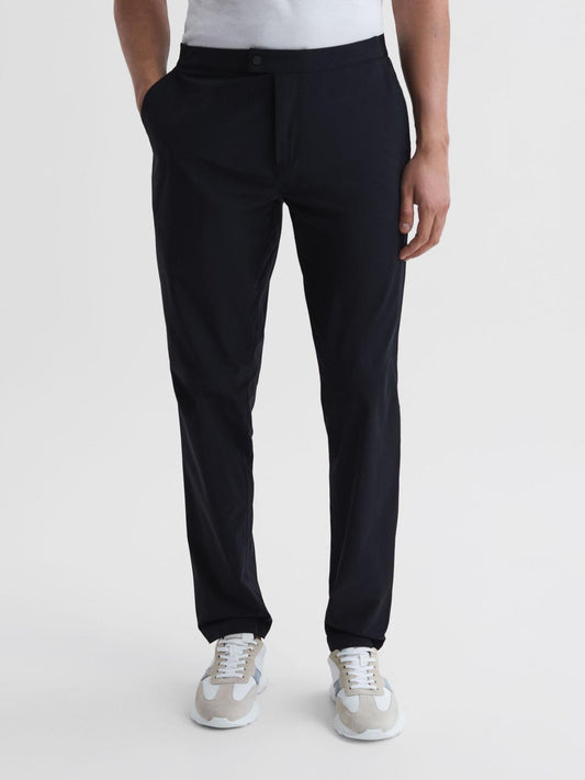 Reiss Sweats & Hoodies | Berkley Elasticated Waistband Trousers Navy - Men