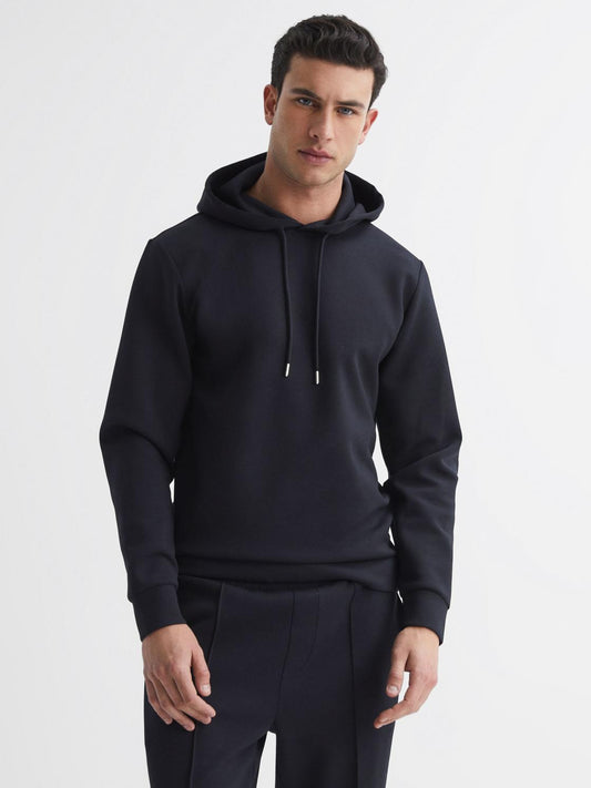 Reiss Sweats & Hoodies | Fabien Loungewear Hoodie Navy - Men