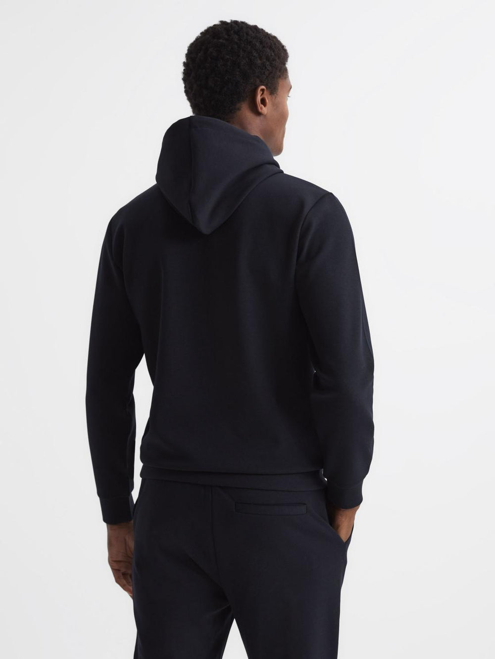 Reiss Sweats & Hoodies | Fabien R Loungewear Hoodie Navy - Men