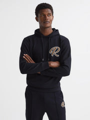 Reiss Sweats & Hoodies | Fabien R Loungewear Hoodie Navy - Men