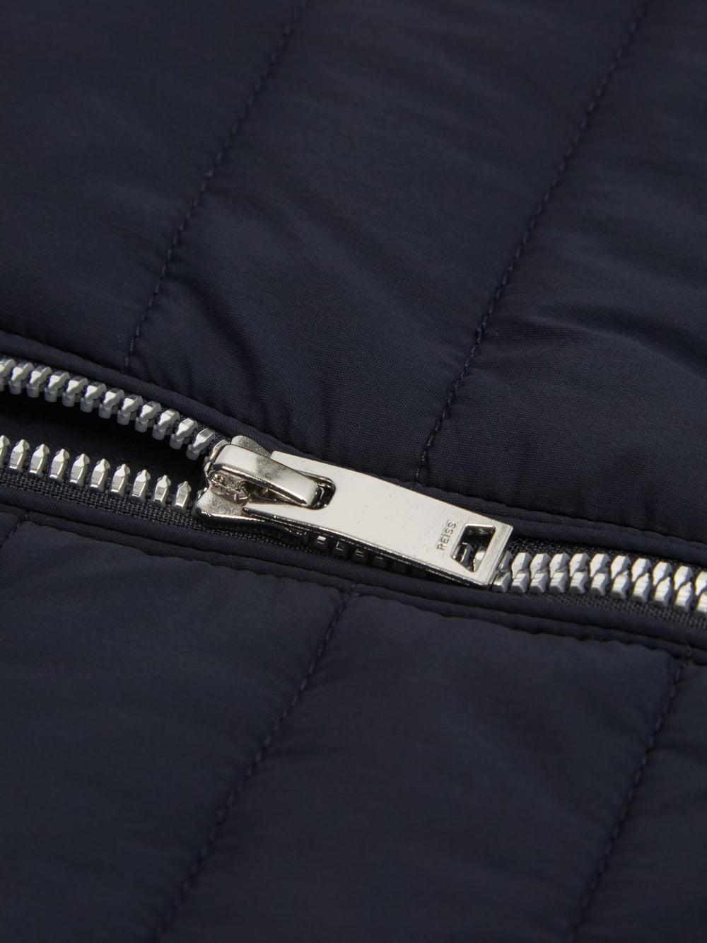 Reiss Sweats & Hoodies | Flintoff Funnel Neck Quilted Hybrid Jacket Navy - Children