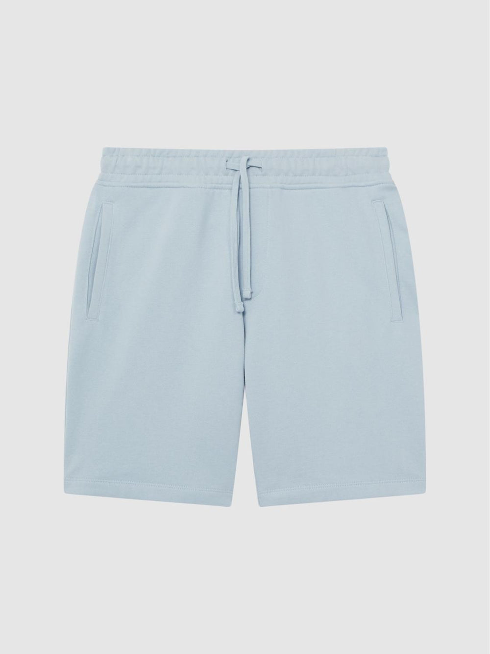 Reiss Sweats & Hoodies | Henry Garment Dye Jersey Shorts Ice Blue - Men