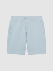 Reiss Sweats & Hoodies | Henry Garment Dye Jersey Shorts Ice Blue - Men