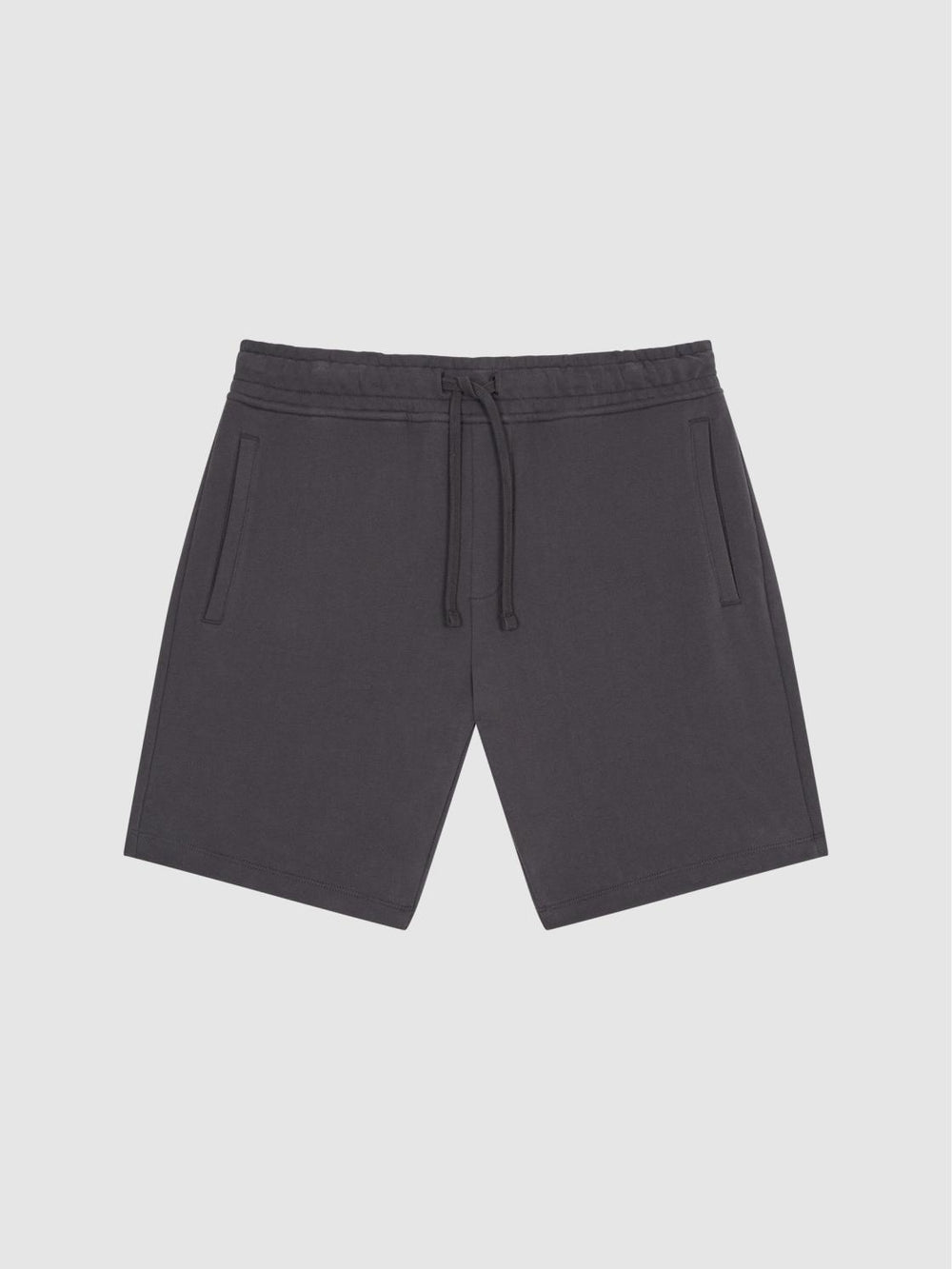 Reiss Sweats & Hoodies | Henry Garment Dye Jersey Shorts Washed Black - Men