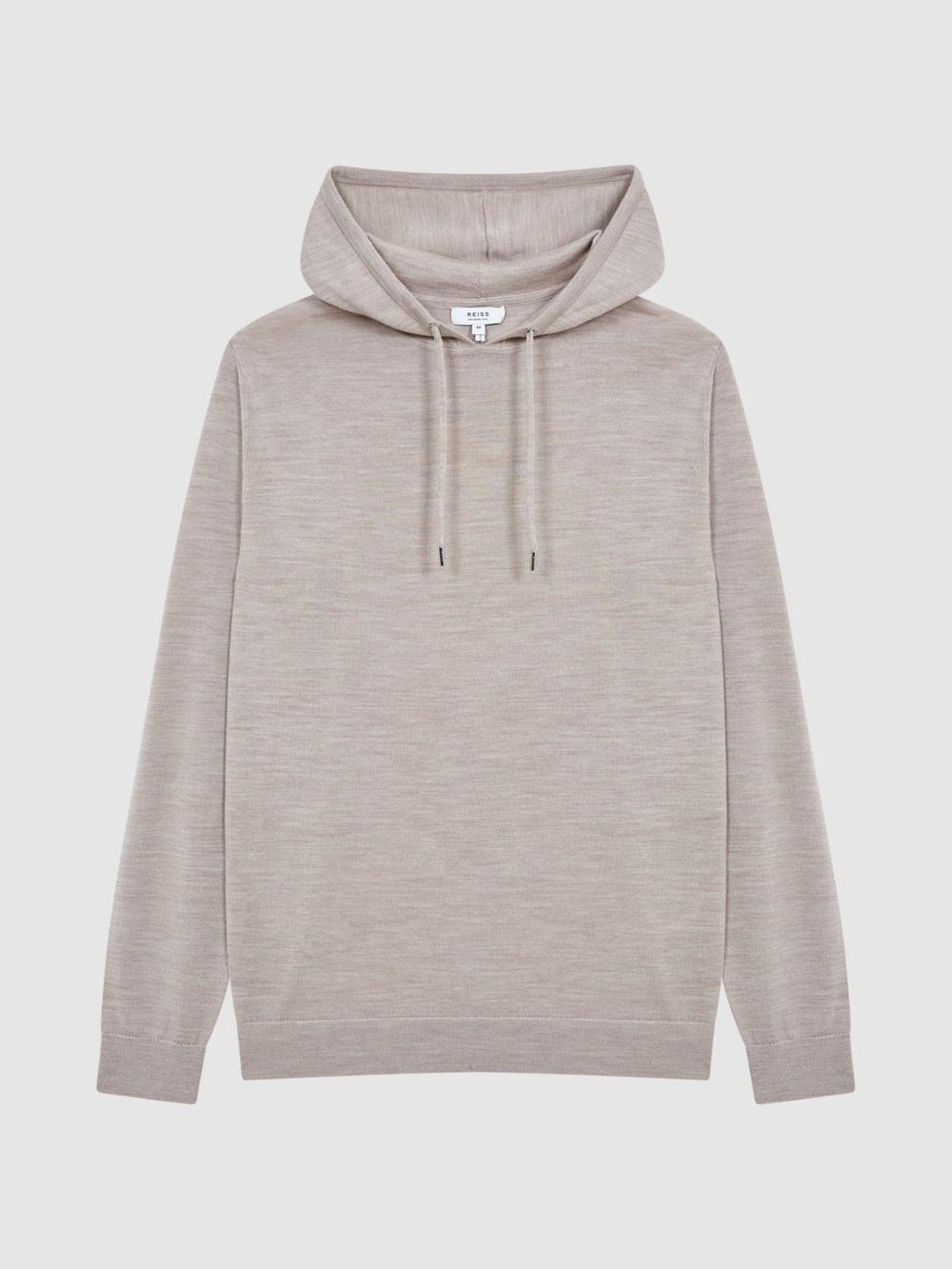 Reiss Sweats & Hoodies | Holland Merino Wool Hoodie Bitter Chocolate - Men