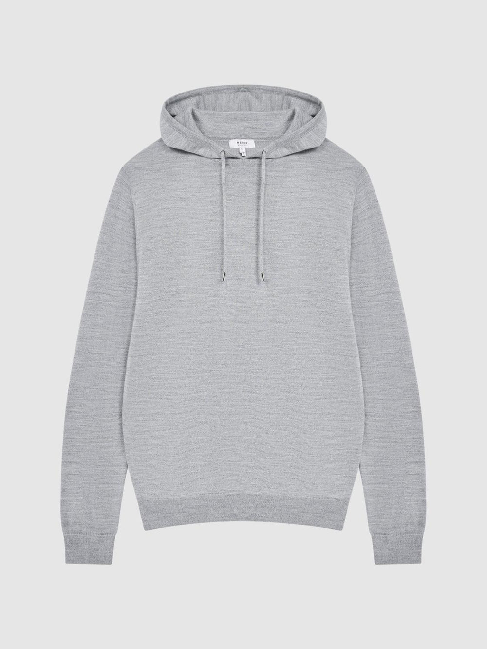 Reiss Sweats & Hoodies | Holland Merino Wool Hoodie Soft Grey - Men