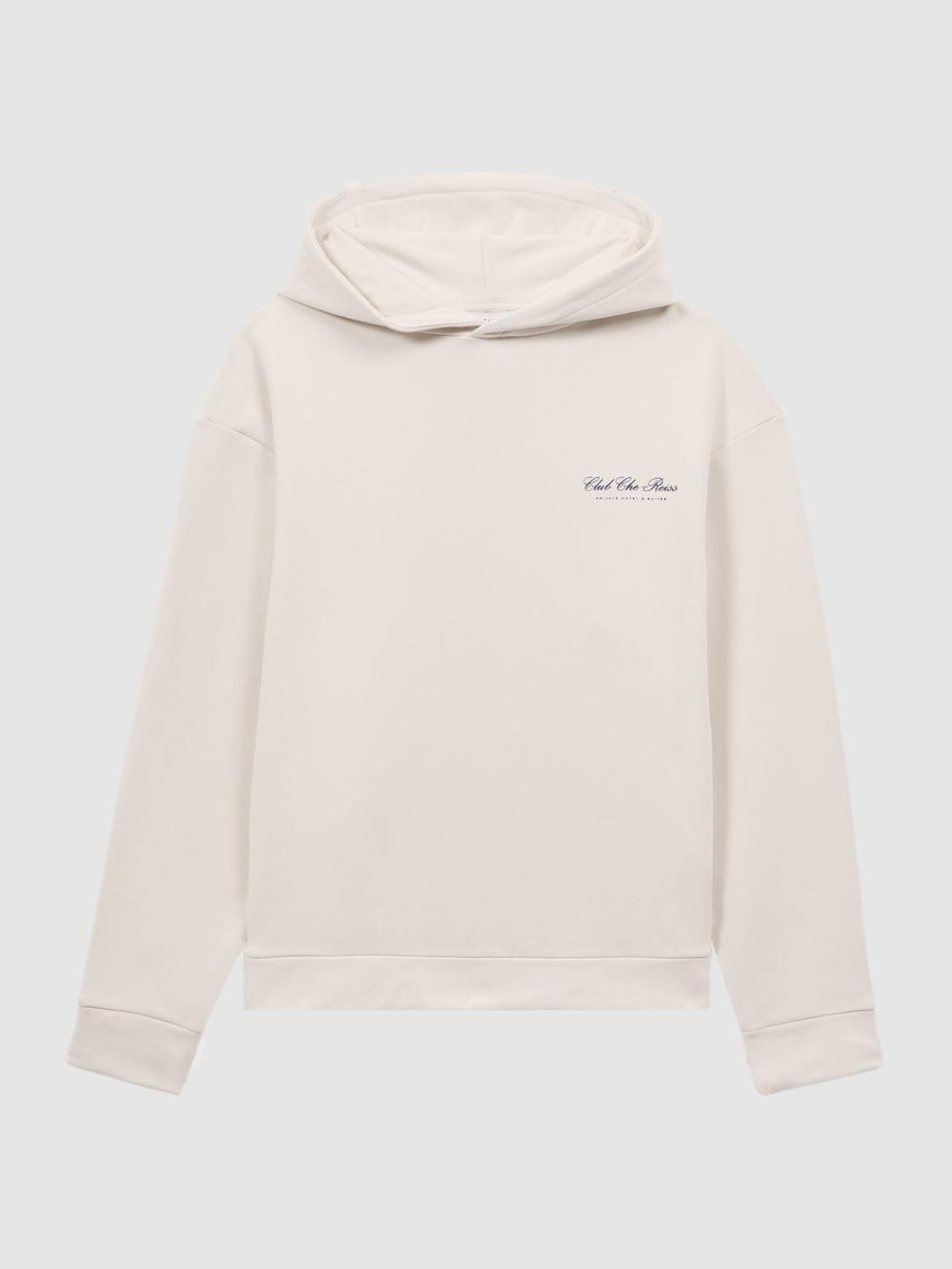 Reiss Sweats & Hoodies | Pool Reiss | Ché Motif Cotton Hoodie Off White - Men