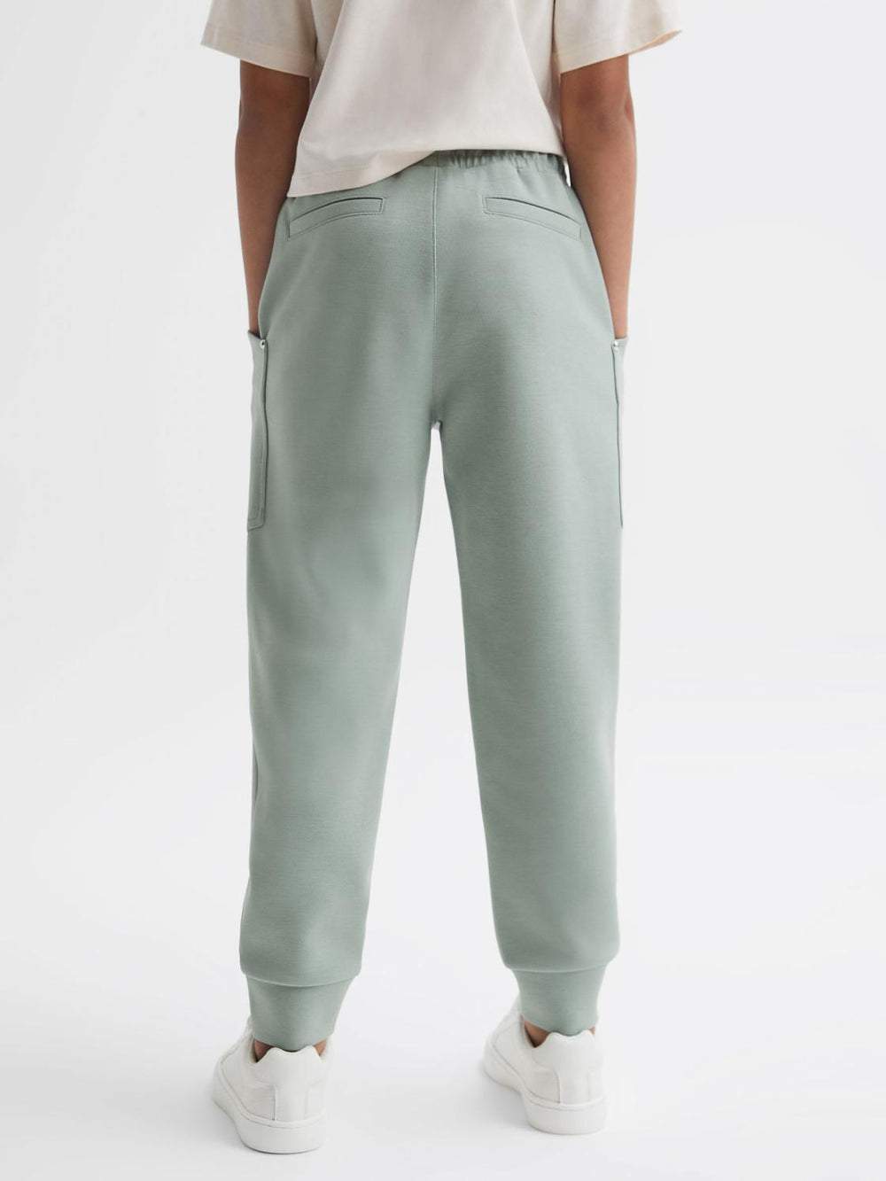 Reiss Sweats & Hoodies | Tila Jersey Drawstring Joggers Sage - Children