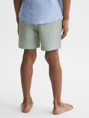 Reiss Swimwear | Bay Starfish Print Swim Shorts Yellow - Children