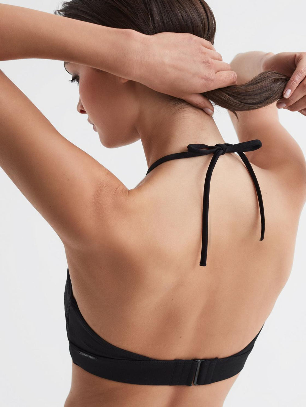 Reiss Swimwear | Calvin Klein Underwear Halterneck Bikini Top Black - Women