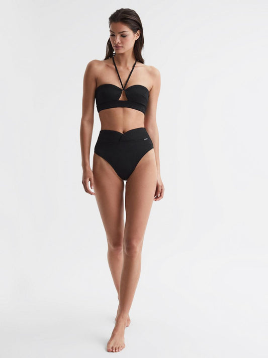 Reiss Swimwear | Calvin Klein Underwear Halterneck Bikini Top Black - Women