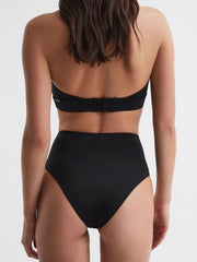 Reiss Swimwear | Calvin Klein Underwear High Rise Bikini Bottoms Black - Women
