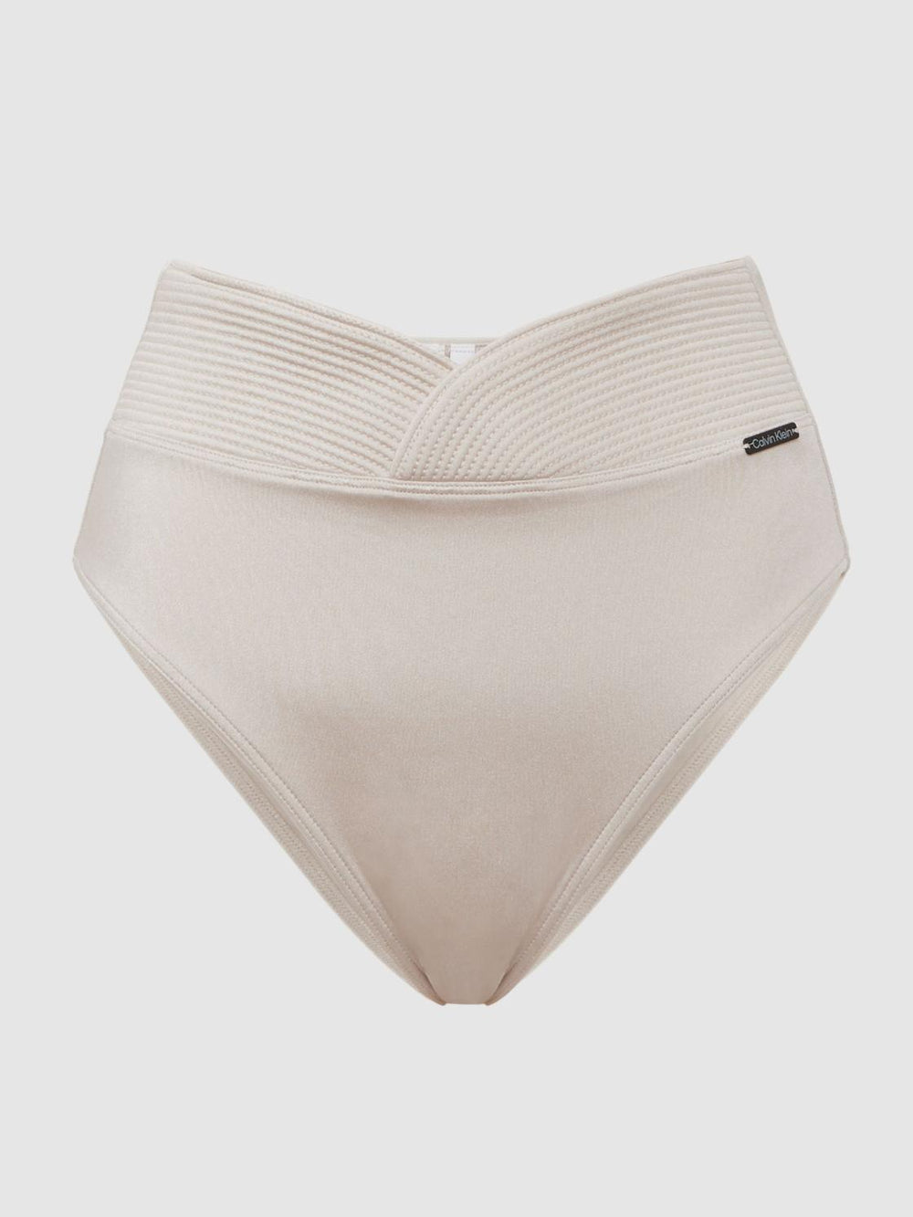 Reiss Swimwear | Calvin Klein Underwear High Rise Bikini Bottoms Pale Stone - Women