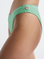 Reiss Swimwear | Iris Button Detail Bikini Briefs Seafoam - Women