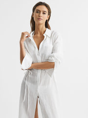 Reiss Swimwear | Keava Midi Dress Navy - Women