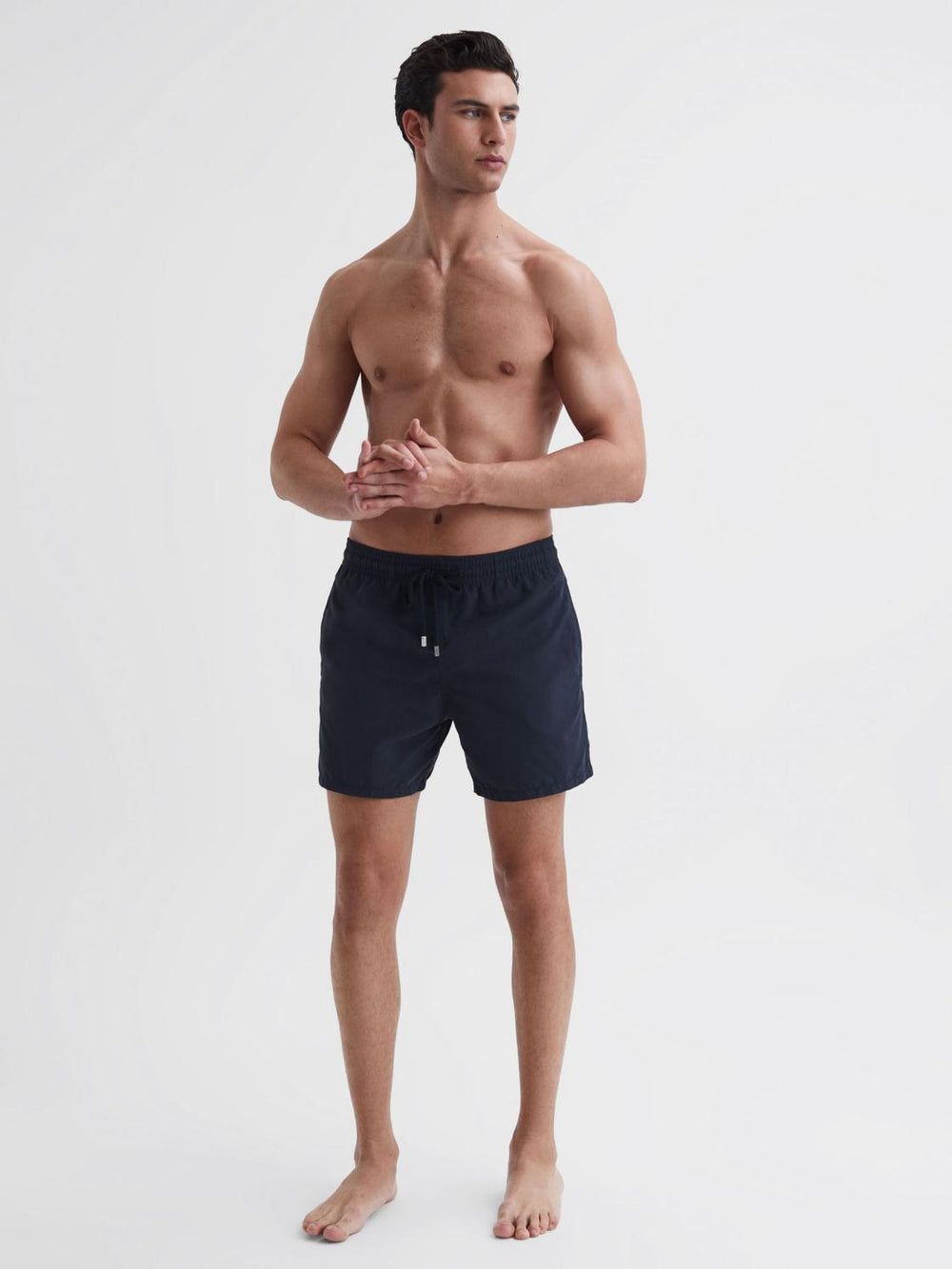 Reiss Swimwear | Moorea Vilebrequin Plain Swim Shorts Navy - Men