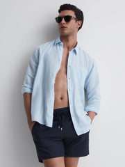 Reiss Swimwear | Moorea Vilebrequin Plain Swim Shorts Navy - Men