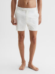 Reiss Swimwear | Sun Side Adjuster Swim Shorts Airforce Blue - Men
