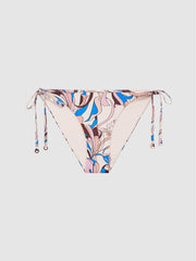 Reiss Swimwear | Thia Abstract Print Side Tie Bikini Bottoms Multi - Women
