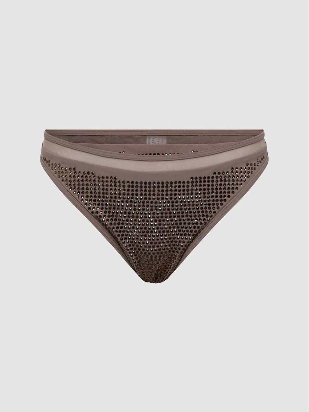 Reiss Swimwear | Tyra Embellished Bikini Bottoms Mink - Women
