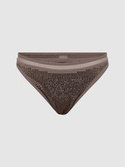 Reiss Swimwear | Tyra Embellished Bikini Bottoms Mink - Women