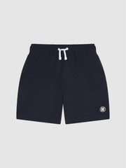 Reiss Swimwear | Wave Plain Drawstring Swim Shorts Navy - Children