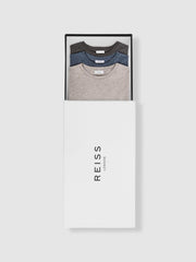 Reiss T-Shirts | Bless 3 Pack Crew Neck T-Shirts Multi - Men