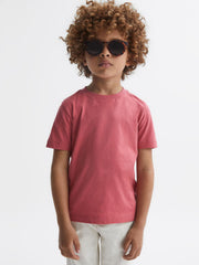 Reiss T-Shirts | Bless Crew Neck T-Shirt Airforce Blue - Children