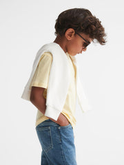 Reiss T-Shirts | Bless Crew Neck T-Shirt Airforce Blue - Children