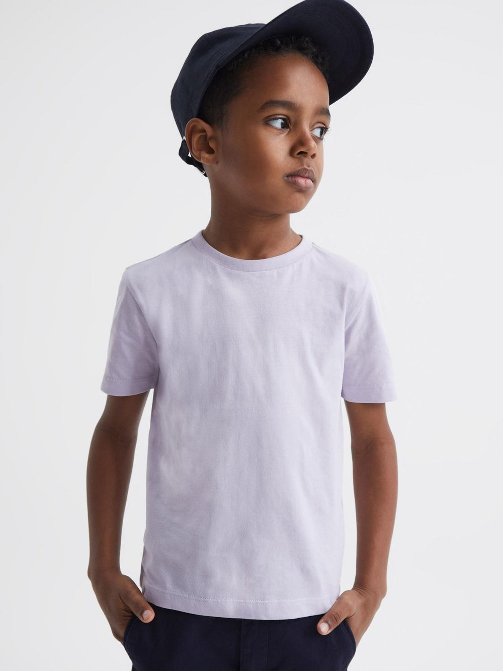 Reiss T-Shirts | Bless Crew Neck T-Shirt Airforce Blue - Children