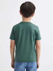 Reiss T-Shirts | Bless Crew Neck T-Shirt Airforce Blue - Children
