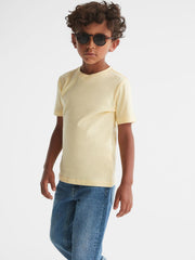 Reiss T-Shirts | Bless Crew Neck T-Shirt Airforce Blue - Children