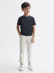 Reiss T-Shirts | Bless Crew Neck T-Shirt Airforce Blue - Children