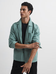 Reiss T-Shirts | Bless Crew Neck T-Shirt Black - Men