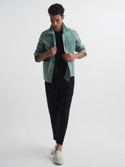 Reiss T-Shirts | Bless Crew Neck T-Shirt Black - Men