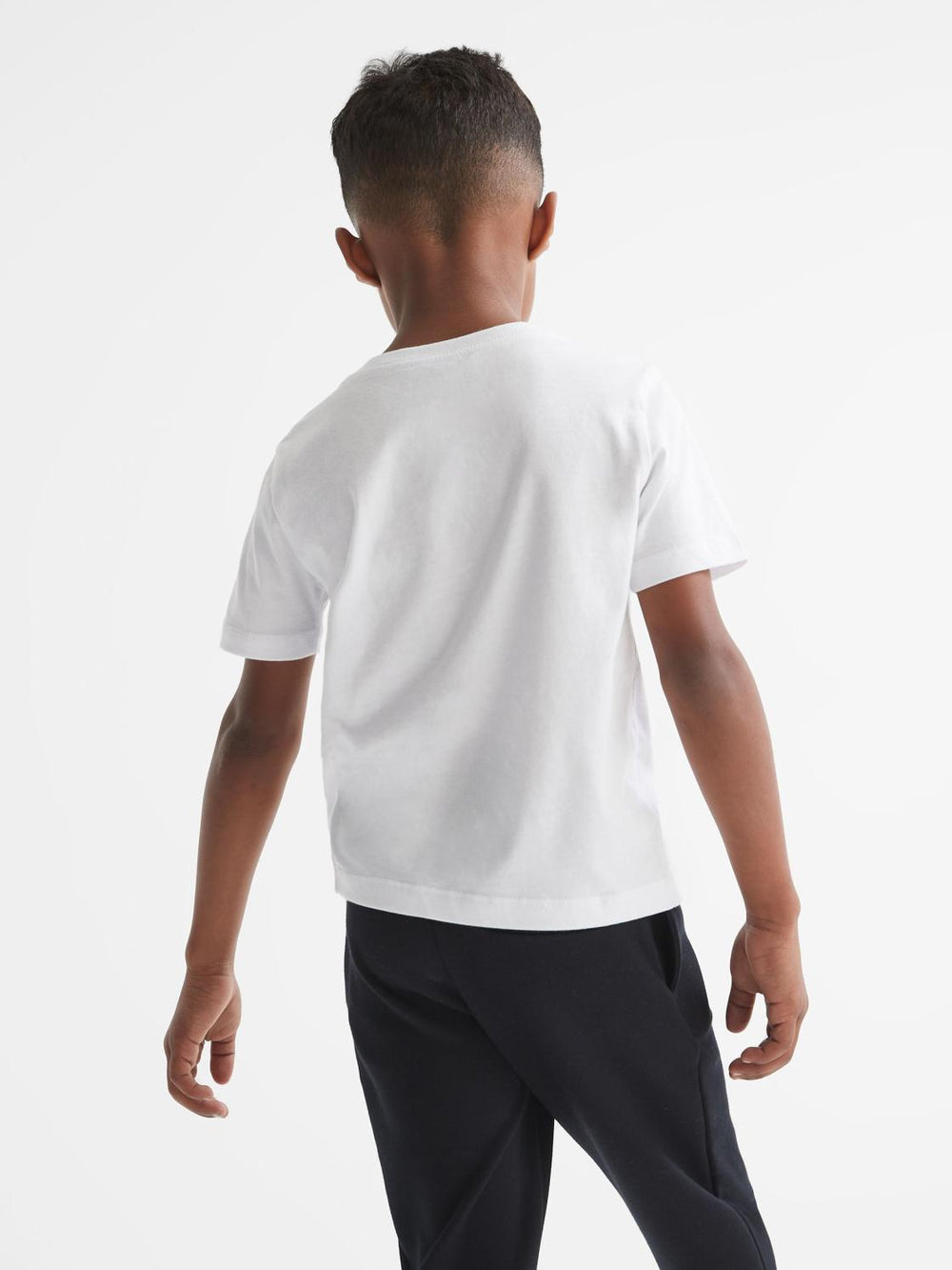 Reiss T-Shirts | Bless Crew Neck T-Shirt White - Children