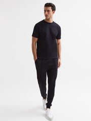 Reiss T-Shirts | Bradley Regular Fit Crew Neck T-Shirt Airforce Blue - Men