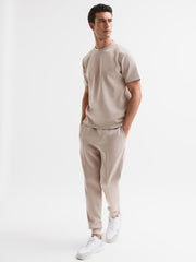 Reiss T-Shirts | Bradley Regular Fit Crew Neck T-Shirt Airforce Blue - Men