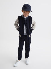 Reiss T-Shirts | Jude Motif Crew Neck T-Shirt White - Children