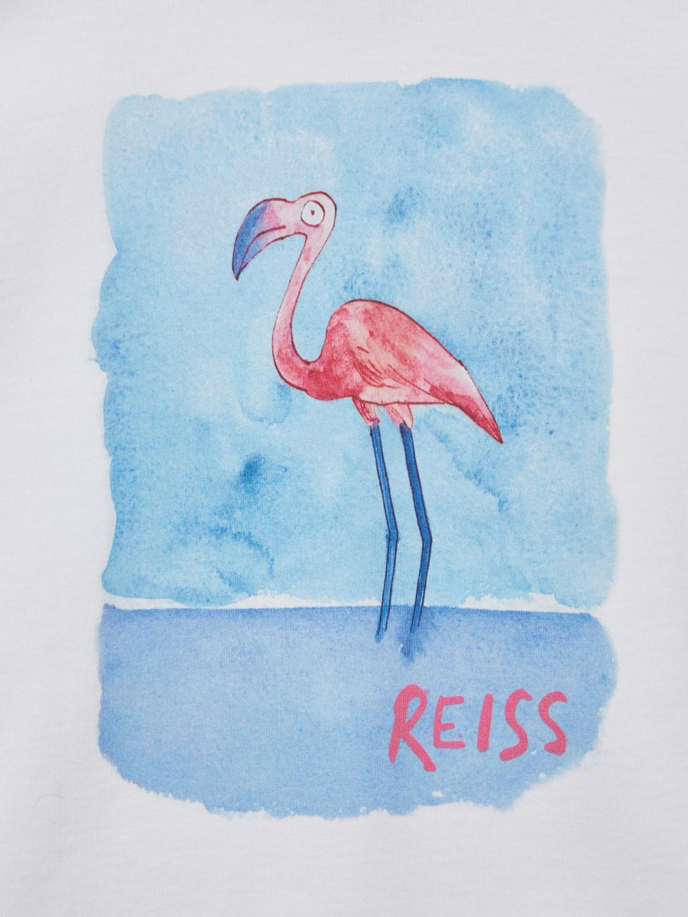 Reiss T-Shirts | Paracas Motif Cotton T-Shirt White - Children