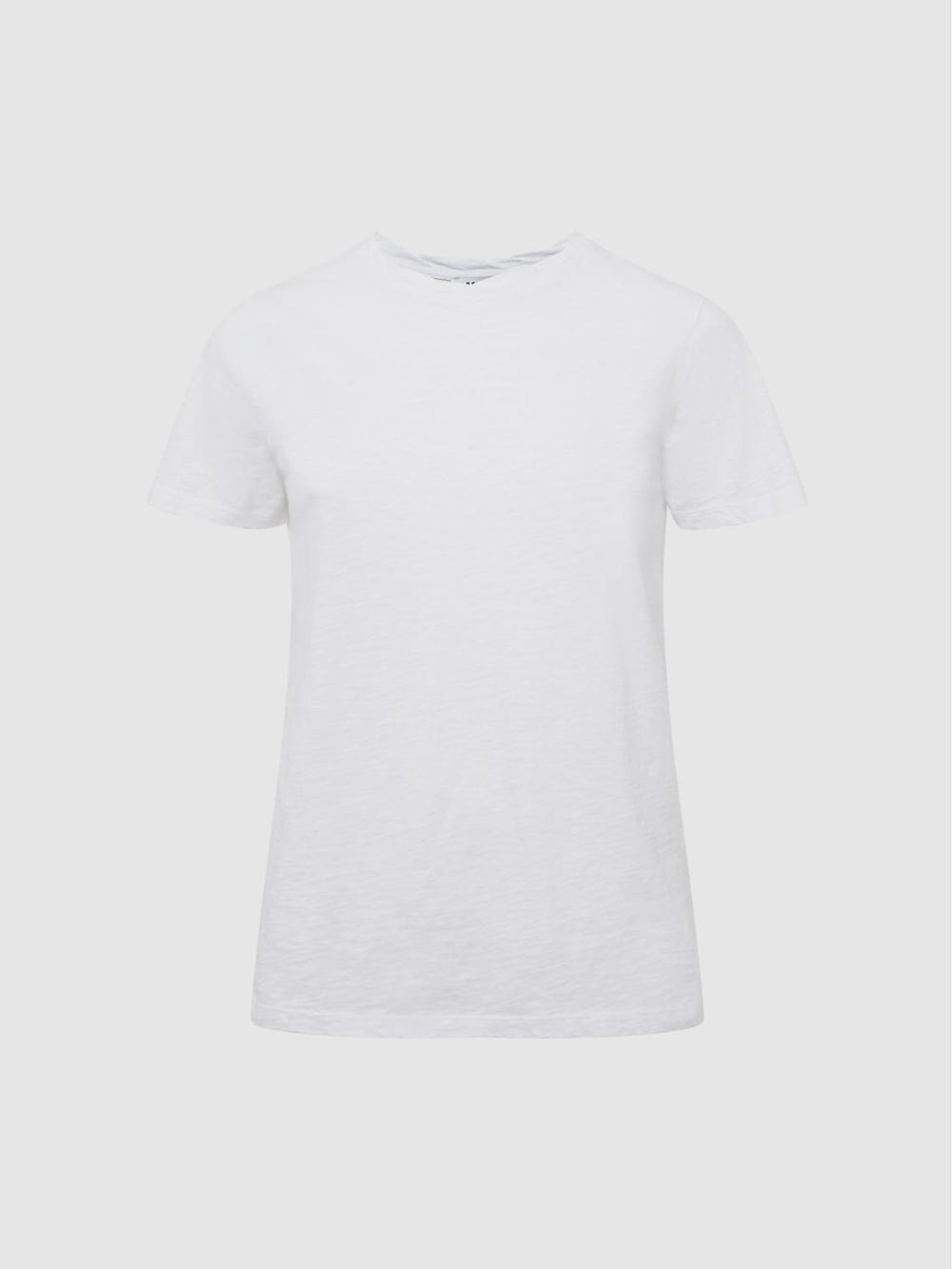 Reiss T-Shirts & Vests | Joey Slub Cotton T-Shirt White - Women