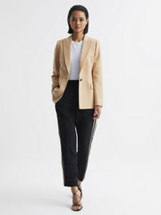 Reiss Tops | Bebe Long Sleeve Crew Neck Top White - Women