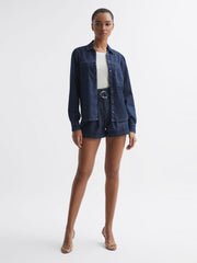 Reiss Tops | Belize Paige Denim Shirt Rena - Women